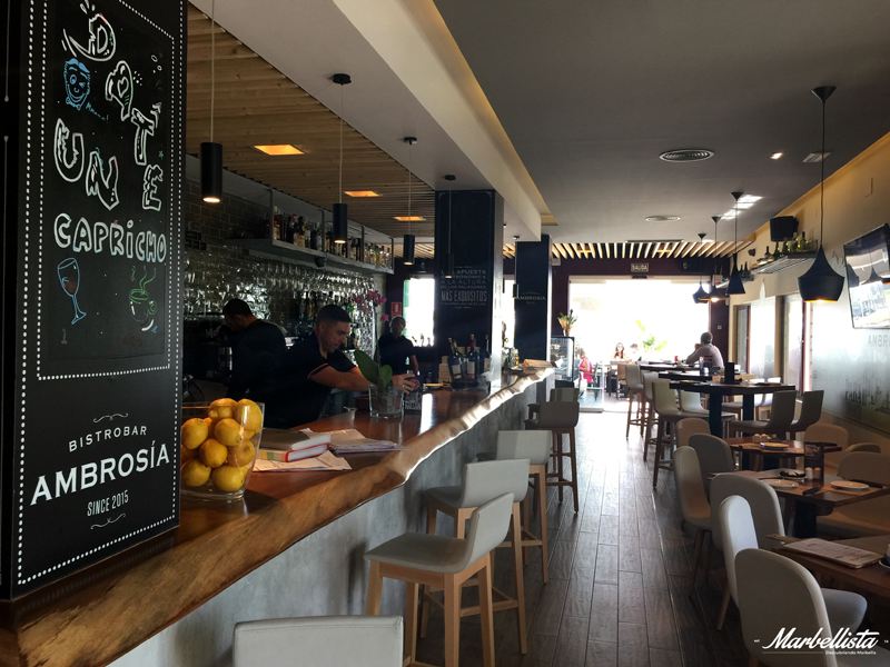 Ambrosia bar in Marbella